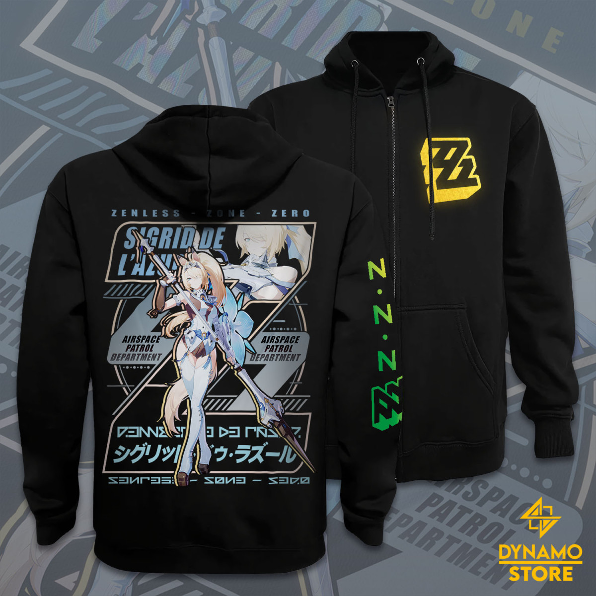 Sigrid de Lazur - Zenless Zone Zero - Poleron - MYTHRIL PRINT