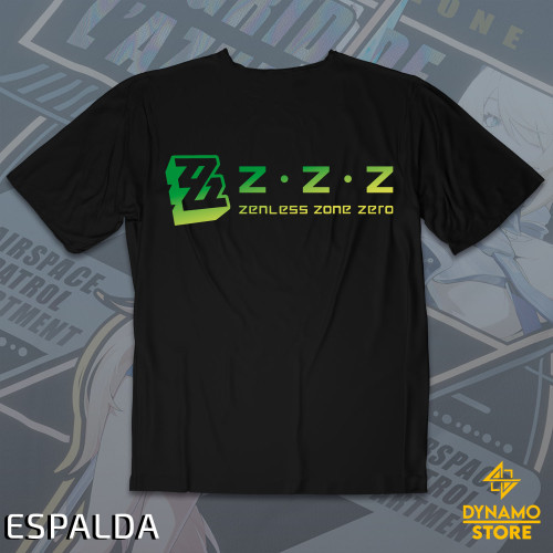 Sigrid de Lazur Majestic Wavechaser - Zenless Zone Zero - Polera Holográfica - MYTHRIL PRINT