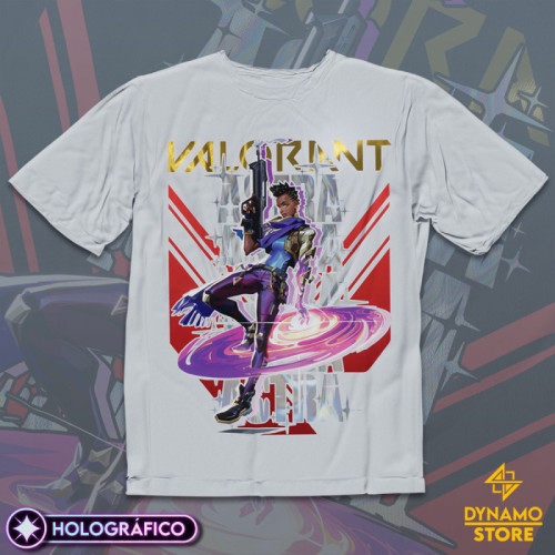 Astra - Valorant - Polera Holográfica - MYTHRIL PRINT