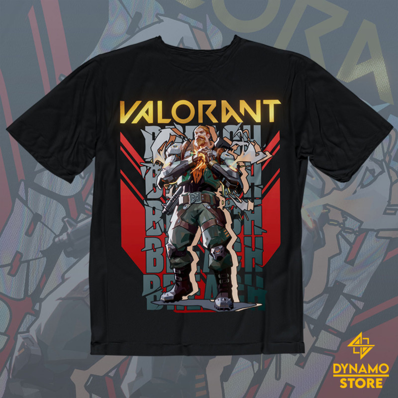 Breach - Valorant - Polera - MYTHRIL PRINT