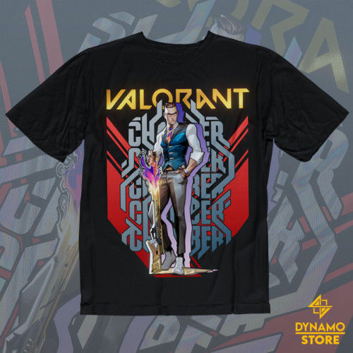 Chamber - Valorant - Polera - MYTHRIL PRINT