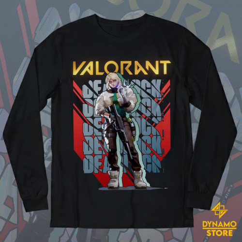 Deadlock - Valorant - Polera Manga Larga - MYTHRIL PRINT