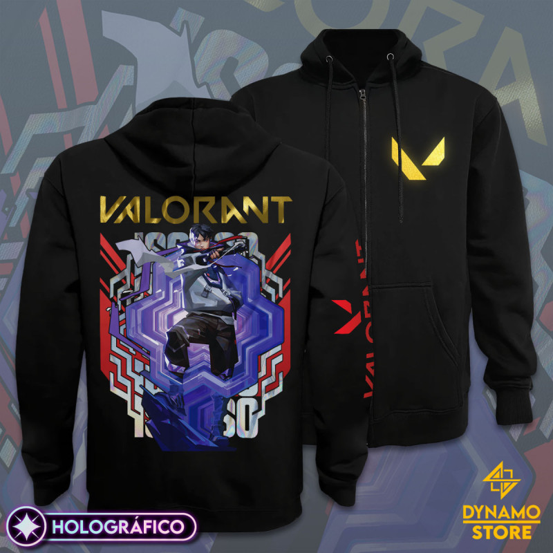 Iso - Valorant - Poleron Holográfica - MYTHRIL PRINT