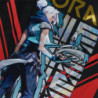 Jett - Valorant - Polera Holográfica - MYTHRIL PRINT
