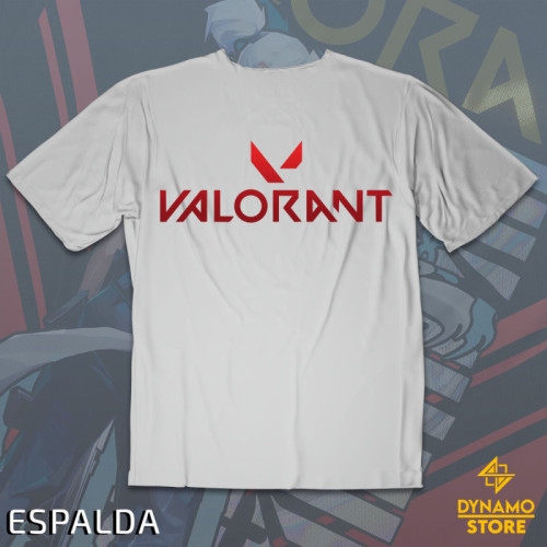 Jett - Valorant - Polera Holográfica - MYTHRIL PRINT