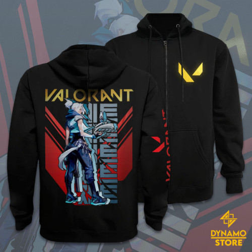 Jett - Valorant - Poleron -...