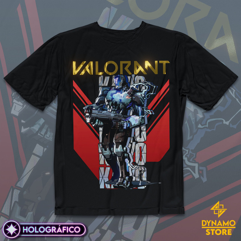 Kayo - Valorant - Polera Holográfica - MYTHRIL PRINT