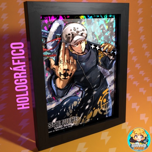 Trafalgar Law, One Piece -  Cuadro 3D