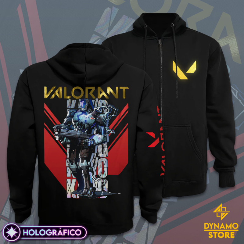 Kayo - Valorant - Poleron Holográfica - MYTHRIL PRINT