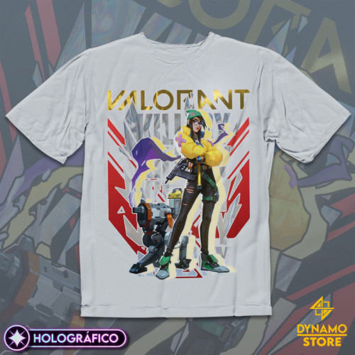 Killjoy - Valorant - Polera Holográfica - MYTHRIL PRINT