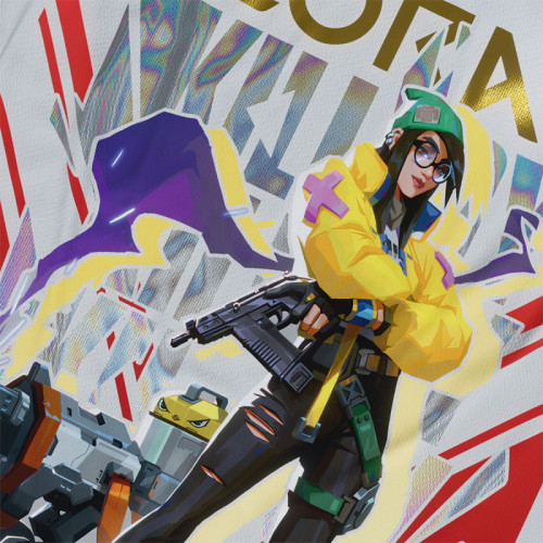 Killjoy - Valorant - Polera Holográfica - MYTHRIL PRINT