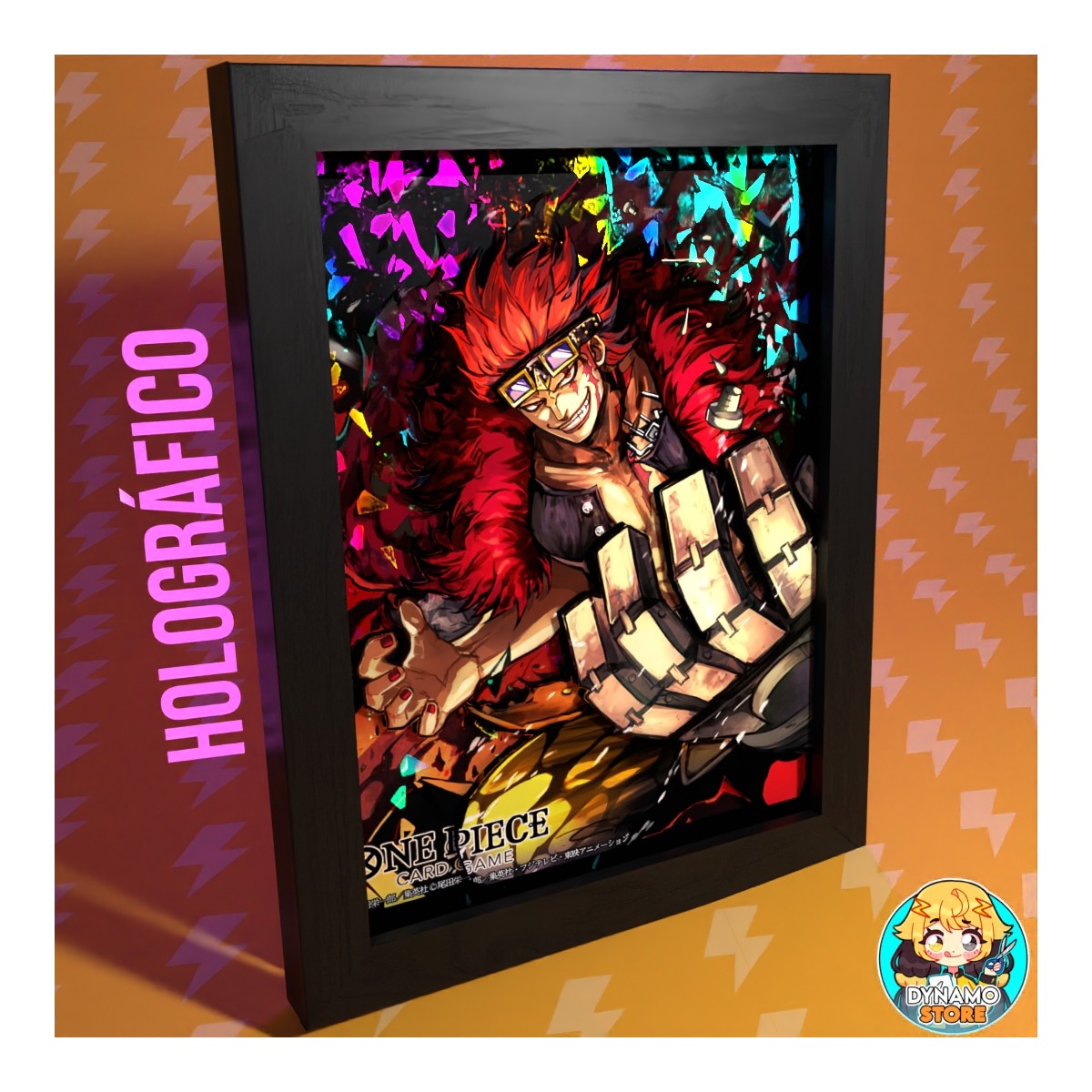 Eustass Kid, One Piece -  Cuadro 3D