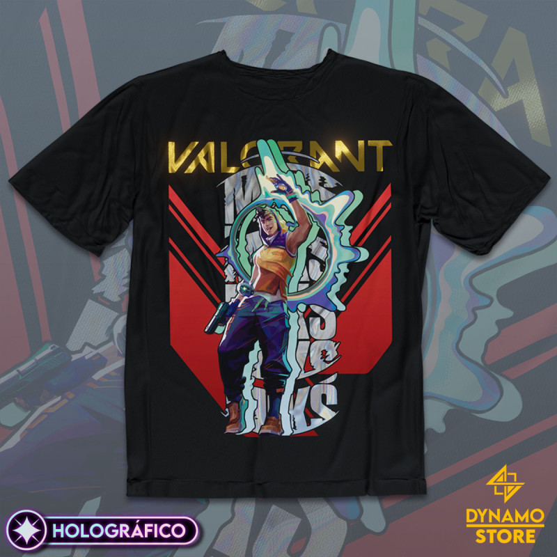 Miks - Valorant - Polera Holográfica - MYTHRIL PRINT