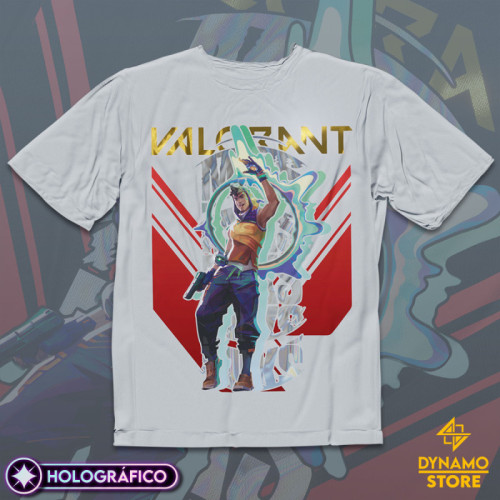 Miks - Valorant - Polera Holográfica - MYTHRIL PRINT
