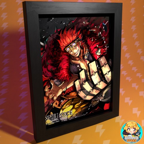 Eustass Kid, One Piece -  Cuadro 3D