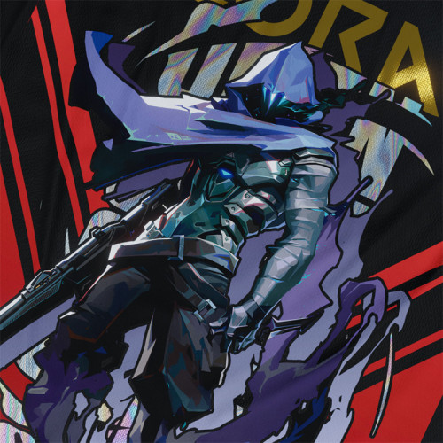 Omen - Valorant - Polera Holográfica - MYTHRIL PRINT