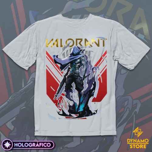 Omen - Valorant - Polera Holográfica - MYTHRIL PRINT