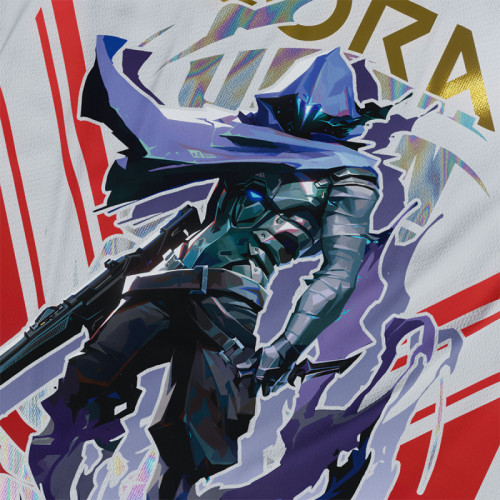 Omen - Valorant - Polera Holográfica - MYTHRIL PRINT