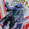 Omen - Valorant - Polera Holográfica - MYTHRIL PRINT