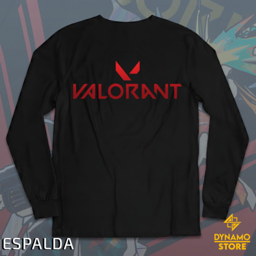 Raze - Valorant - Polera Manga Larga Holográfica - MYTHRIL PRINT