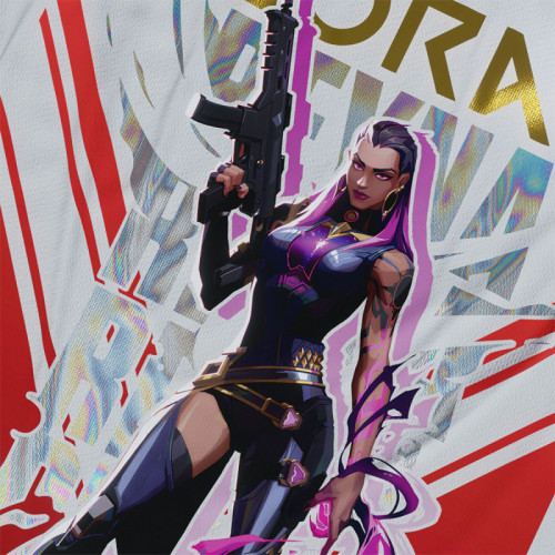 Reyna - Valorant - Polera Holográfica - MYTHRIL PRINT