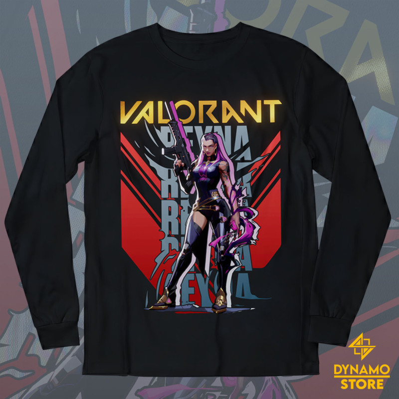 Reyna - Valorant - Polera Manga Larga - MYTHRIL PRINT
