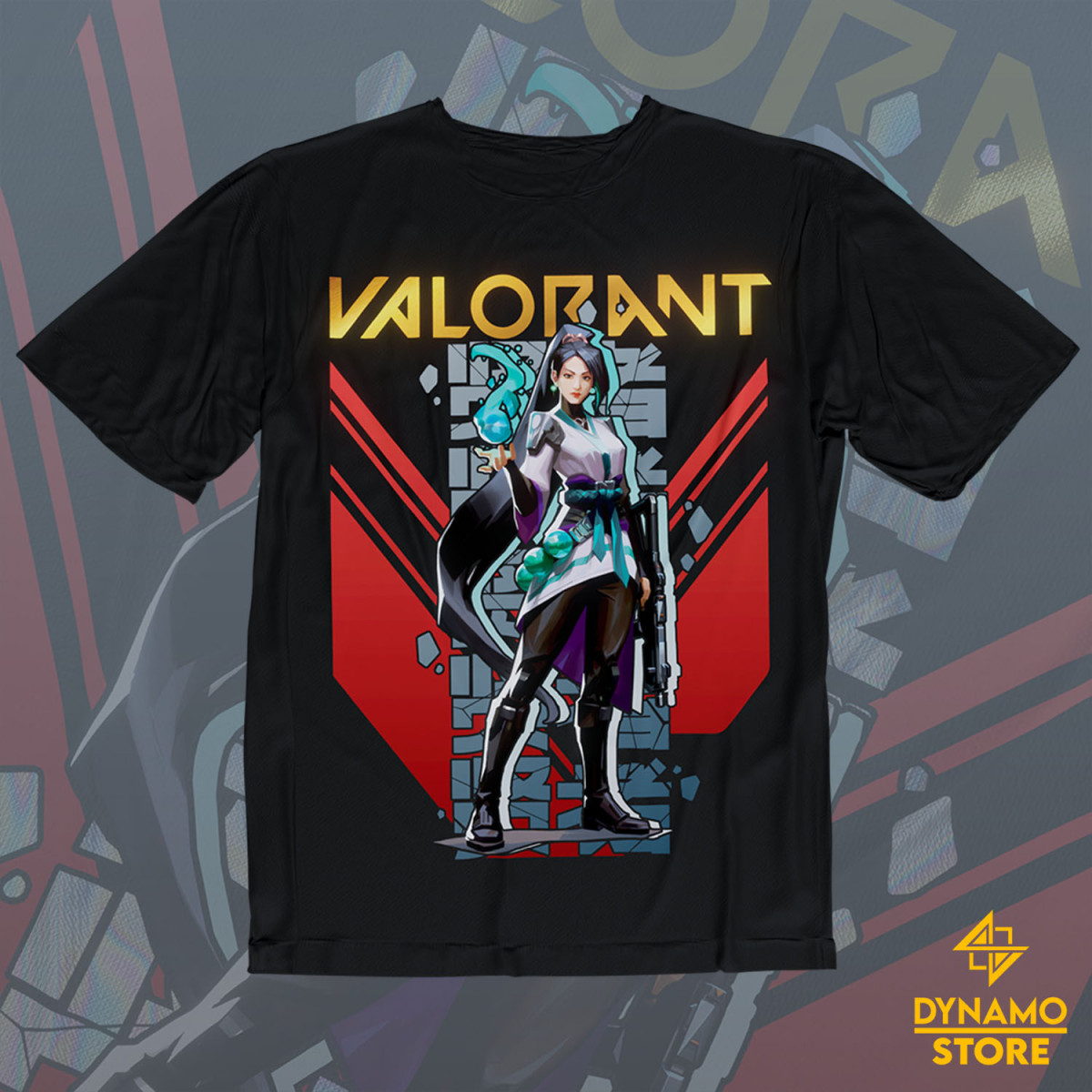 Sage - Valorant - Polera - MYTHRIL PRINT
