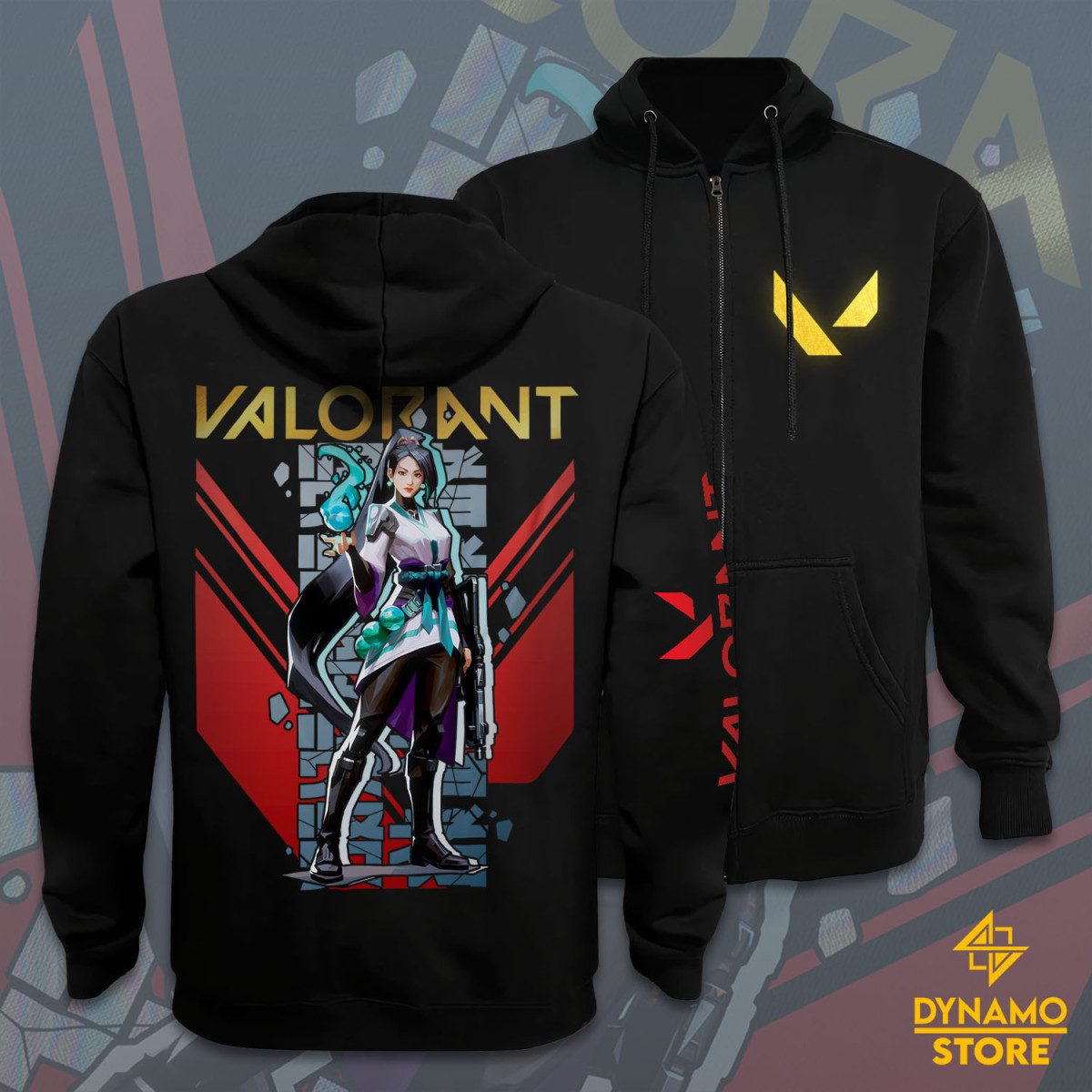 Sage - Valorant - Poleron - MYTHRIL PRINT