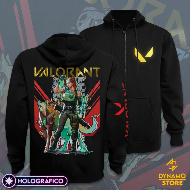 Skye - Valorant - Poleron Holográfica - MYTHRIL PRINT