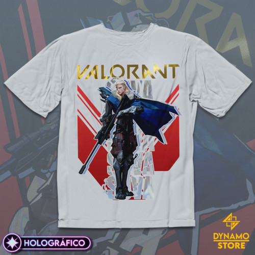 Sova - Valorant - Polera Holográfica - MYTHRIL PRINT