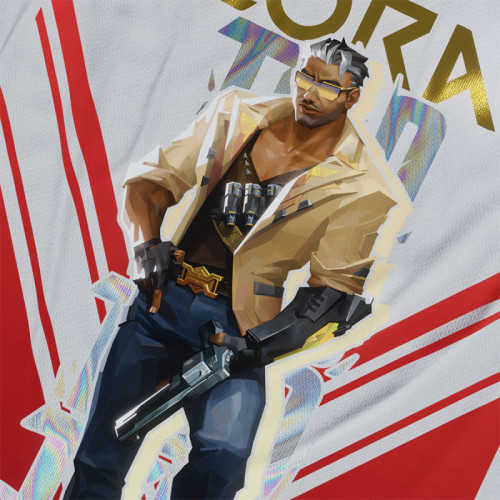 Tejo - Valorant - Polera Holográfica - MYTHRIL PRINT