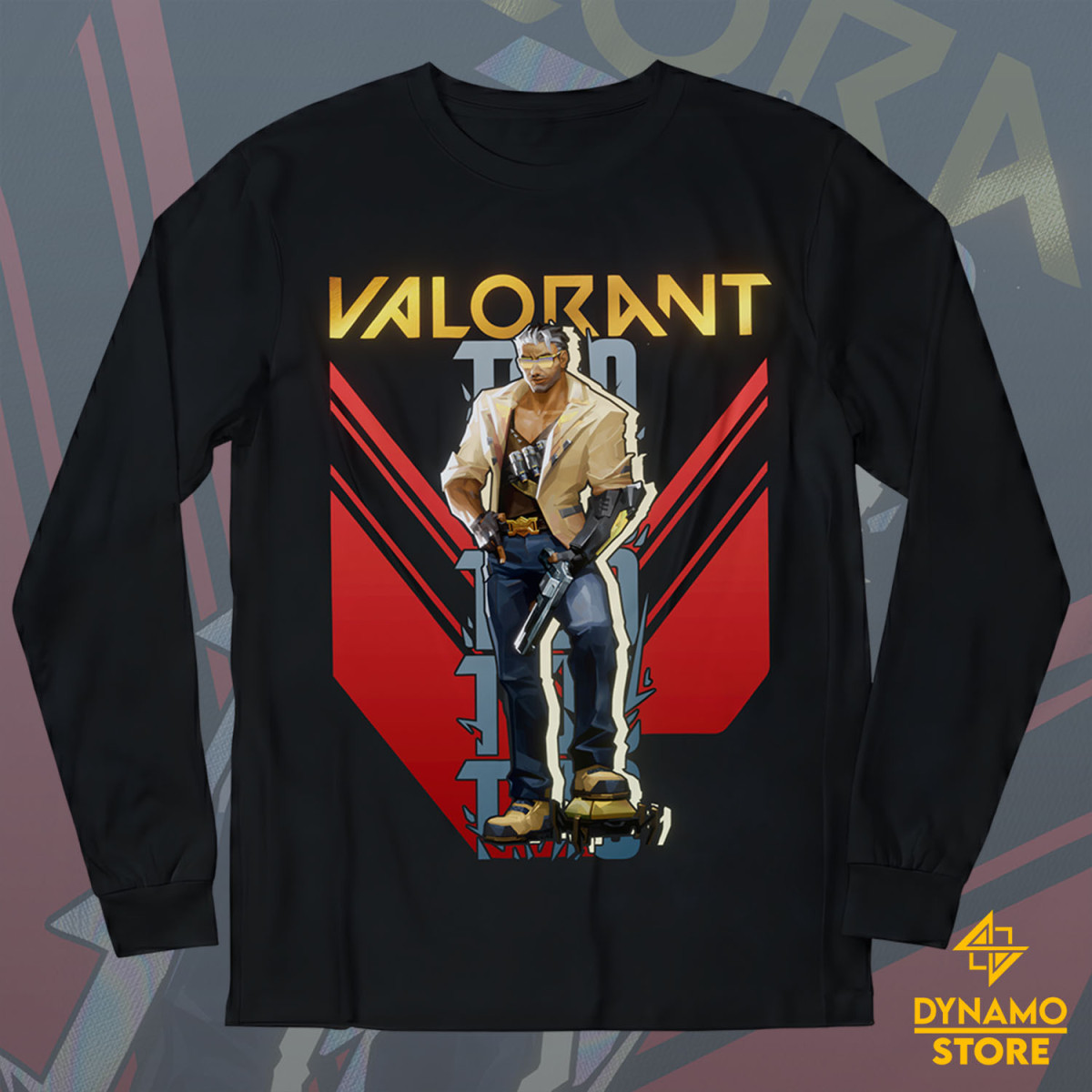 Tejo - Valorant - Polera Manga Larga - MYTHRIL PRINT