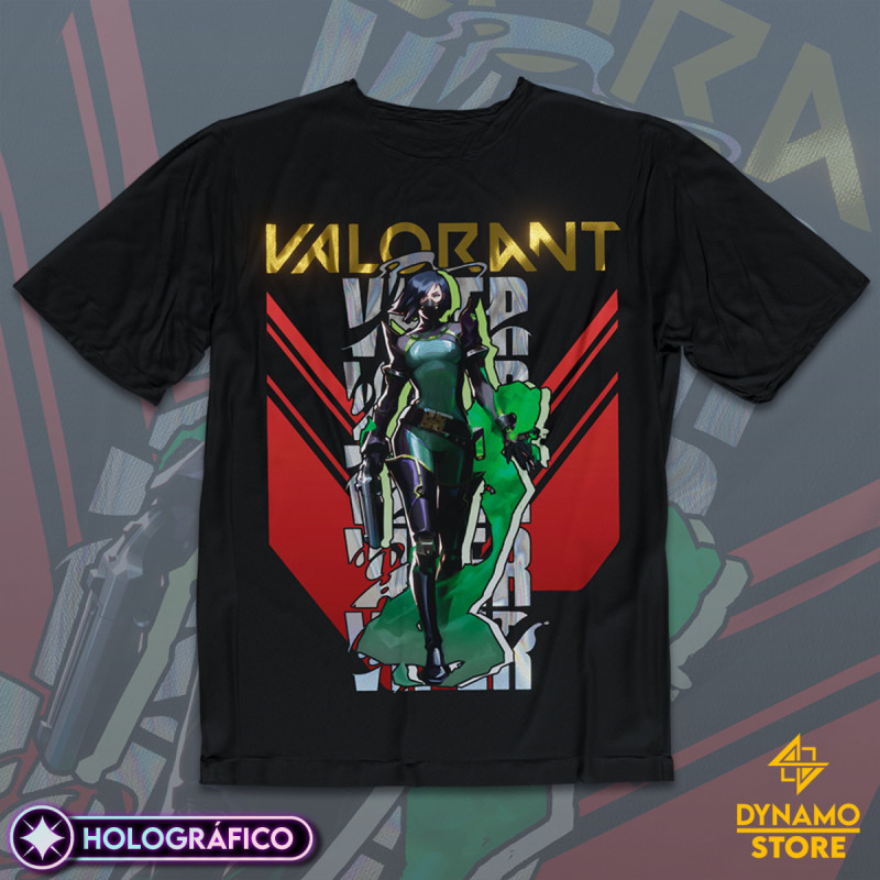 Viper - Valorant - Polera Holográfica - MYTHRIL PRINT