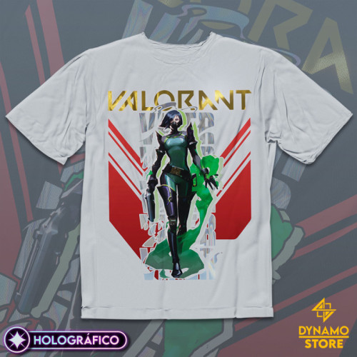 Viper - Valorant - Polera Holográfica - MYTHRIL PRINT