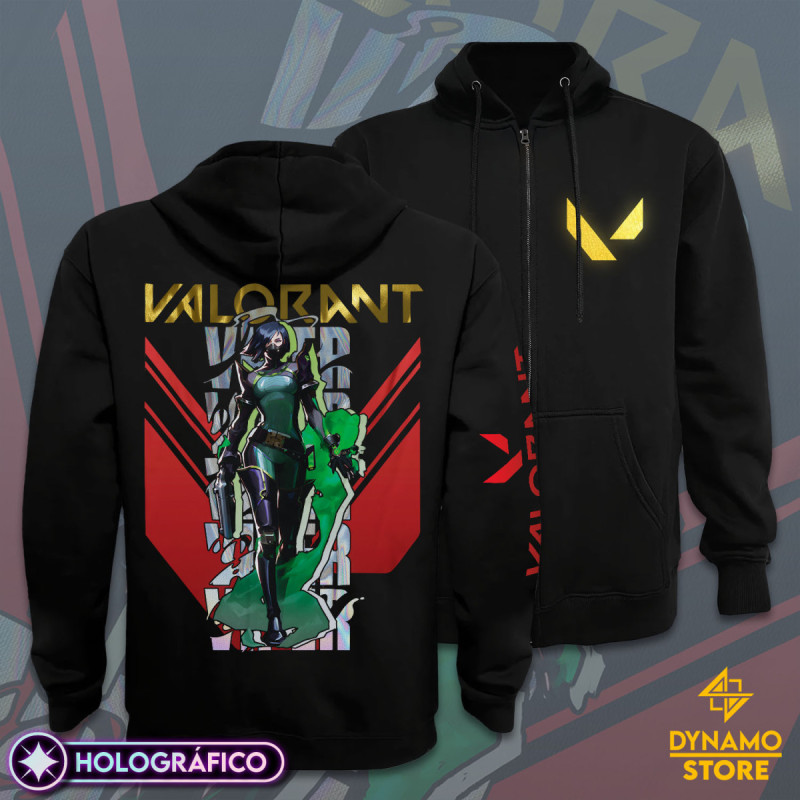 Viper - Valorant - Poleron Holográfica - MYTHRIL PRINT
