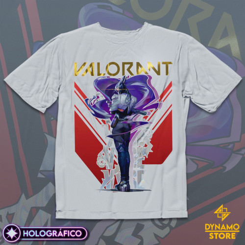 Vyse - Valorant - Polera Holográfica - MYTHRIL PRINT