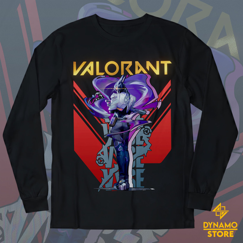 Vyse - Valorant - Polera Manga Larga - MYTHRIL PRINT