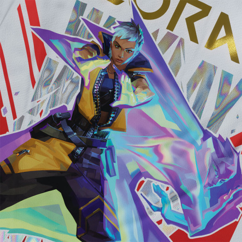 Waylay - Valorant - Polera Holográfica - MYTHRIL PRINT