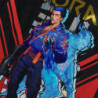 Yoru - Valorant - Polera Holográfica - MYTHRIL PRINT