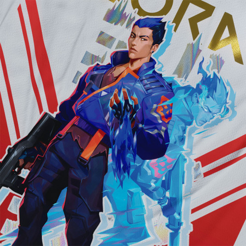 Yoru - Valorant - Polera Holográfica - MYTHRIL PRINT