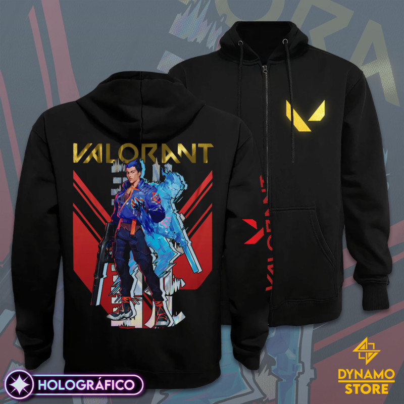 Yoru - Valorant - Poleron Holográfica - MYTHRIL PRINT