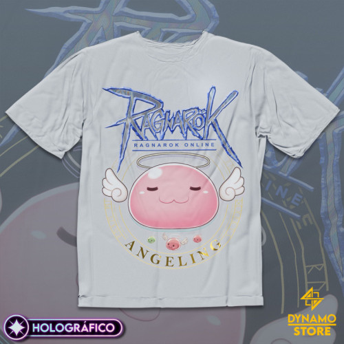 Angeling - Ragnarok Online - Polera Holográfica - MYTHRIL PRINT