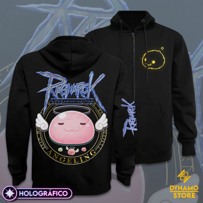 Angeling - Ragnarok Online - Poleron Holográfica - MYTHRIL PRINT