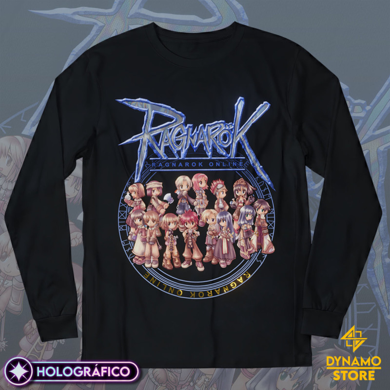 Ragnarok - Ragnarok Online - Polera Manga Larga Holográfica - MYTHRIL PRINT