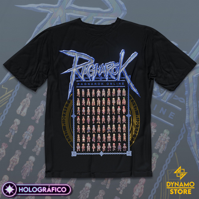 Ragnarok Jobs - Ragnarok Online - Polera Holográfica - MYTHRIL PRINT