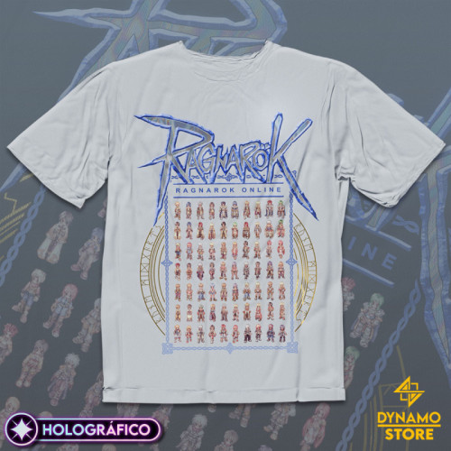 Ragnarok Jobs - Ragnarok Online - Polera Holográfica - MYTHRIL PRINT