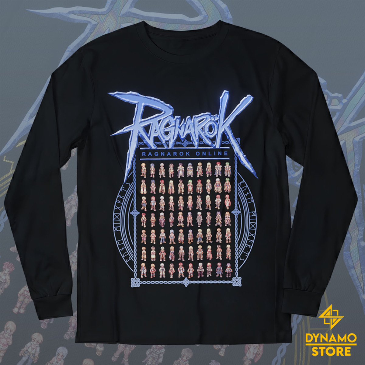 Ragnarok Jobs - Ragnarok Online - Polera Manga Larga - MYTHRIL PRINT