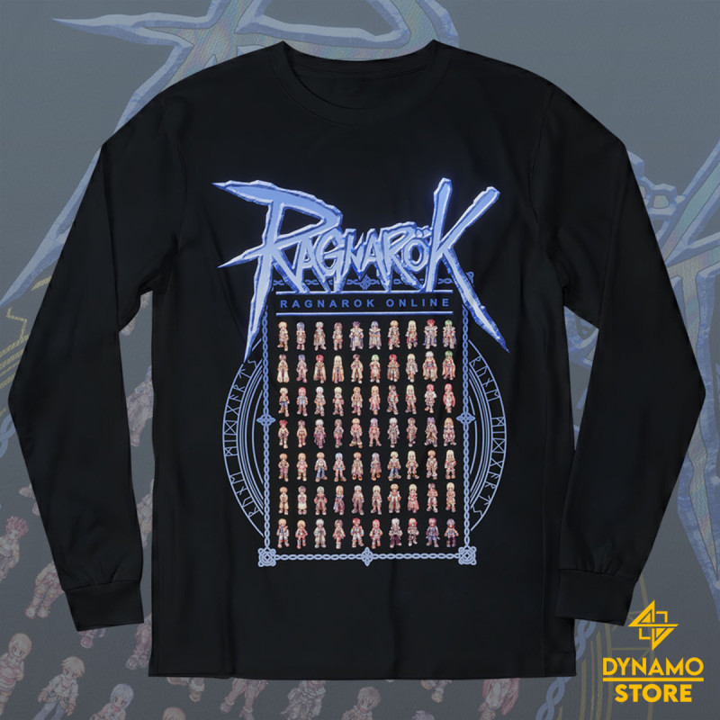 Ragnarok Jobs - Ragnarok Online - Polera Manga Larga - MYTHRIL PRINT