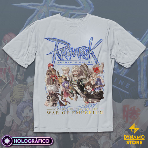 War of Emperium - Ragnarok Online - Polera Holográfica - MYTHRIL PRINT