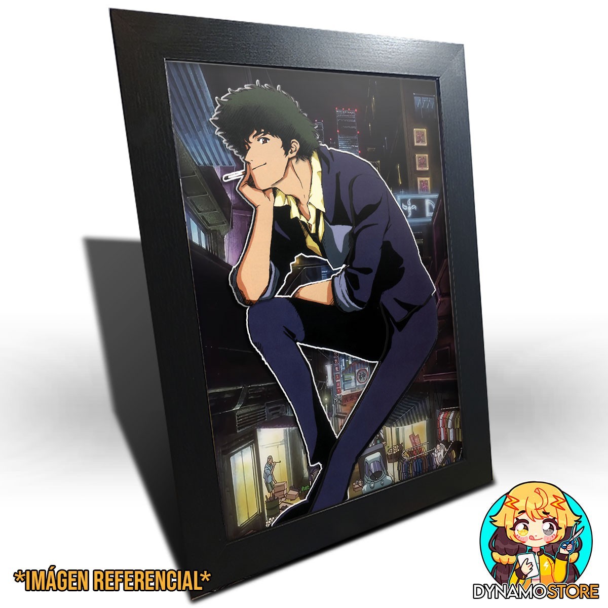 Cowboy Bebop Spiegel Siegel - Cuadro 3D